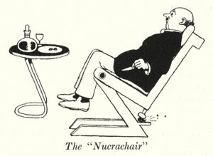 A "Nucrachair" (litho) de William Heath Robinson