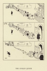 A fila roubada de William Heath Robinson