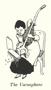O Vacuófono (litho) de William Heath Robinson