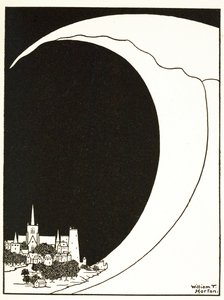 A Onda, de Um Livro de Imagens, pub. 1898 (gravura) de William Heath Robinson