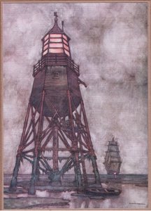 As luzes da costa da Inglaterra de William Heath Robinson