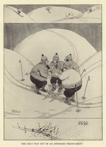 A única maneira de sair de um julgamento estranho de William Heath Robinson