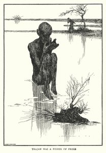 Trajan era um pescador de sapos (litho) de William Heath Robinson