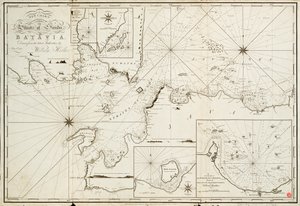 Navegação pelo Estreito de Sunda até Batávia de William Heather