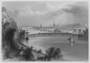 Waterford (gravura) de William Henry (after) Bartlett