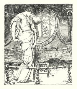 A Senhora de Shalott (gravura)