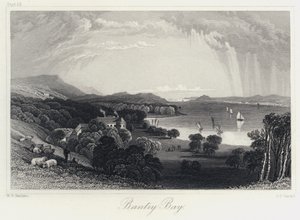 Bantry Bay (gravura) de William Henry Bartlett