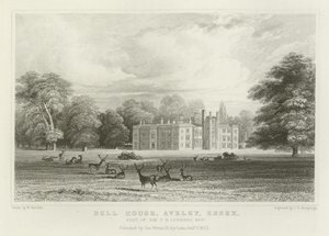 Bell House, Aveley, Essex, sede do senhor TB Lennard, Baronet