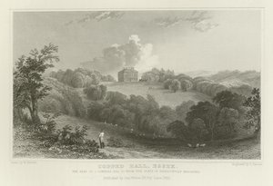 Copped Hall, Essex, o assento de J Conyers, Esquire de William Henry Bartlett