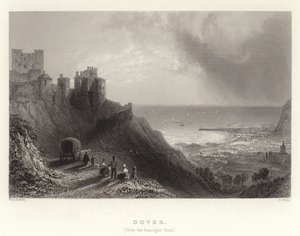 Dover, (da Ramsgate Road) de William Henry Bartlett