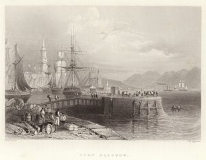Port Glasgow de William Henry Bartlett