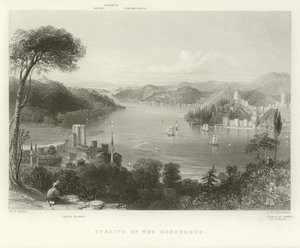 Estreito do Bósforo de William Henry Bartlett