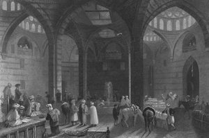 O Grande Khan em Damasco de William Henry Bartlett
