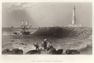 A, casa clara, aberdeen de William Henry Bartlett
