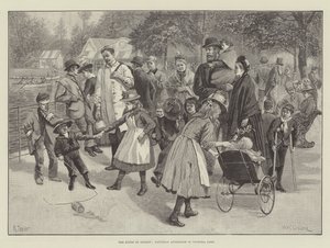 Os pulmões de Londres, sábado à tarde no Victoria Park de William Henry Charles Groome