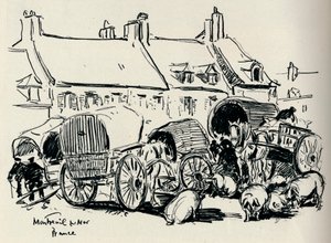 Montreuil-Sur-Mer, França, c1907.