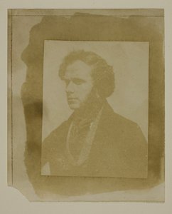 Retrato de Henneman em perfil de William Henry Fox Talbot