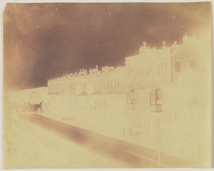 [Cena de rua em Bath, Inglaterra]. de William Henry Fox Talbot