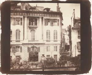 Os Boulevards de Paris, 1843 (foto) de William Henry Fox Talbot
