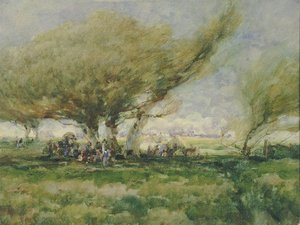 Um Acampamento Cigano, n.d. de William Henry Holmes