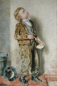 Blowing Bubbles de William Henry Hunt