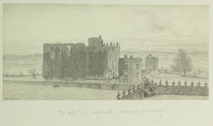 Hardwick Old Hall de William Henry Hunt