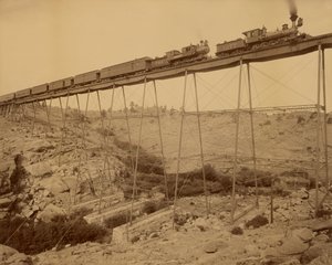 Ponte de Dale Creek, Union Pacific Railway de William Henry Jackson