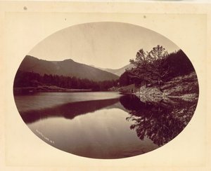 Mystic Lake, MT, 1872. de William Henry Jackson