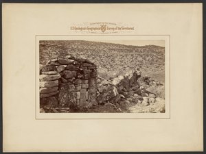 Ruínas de Montezuma Cañon de William Henry Jackson