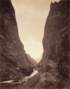 O Desfiladeiro Real, Grande Cañon do Arkansas de William Henry Jackson