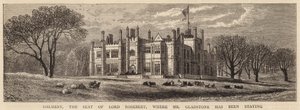 Dalmeny, a sede do Lorde Rosebery, onde o Sr. Gladstone esteve hospedado de William Henry James Boot