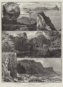 Esboços rambling, Gower, Gales do Sul