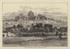 O, alexandra, palácio, Muswell, colina de William Henry James Boot