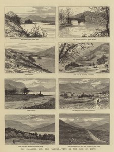 A Ferrovia Callander e Oban, Vistas na Linha de Rota de William Henry James Boot