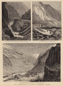A conclusão do túnel St Gothard de William Henry James Boot