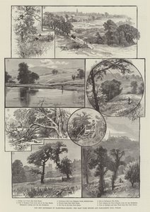 A nova extensão de Hampstead-Heath, o East Park Estate e o Parliament Hill Fields de William Henry James Boot