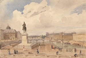 Vista da Pont Neuf de William Henry Lake Price