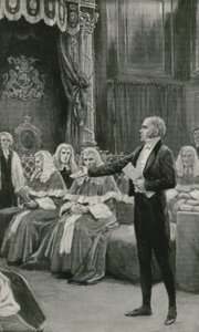 Earl Grey apela ao Banco dos Bispos para aprovar a Lei de Reforma de William Henry Margetson