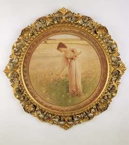 Flores do Campo (mezzotint) de William Henry Margetson