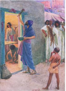 A primeira Páscoa, do livro bíblico publicado por Thomas Nelson, c.1950