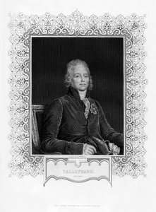 Charles Maurice de Talleyrand-Perigord, diplomata francês, século XIX.