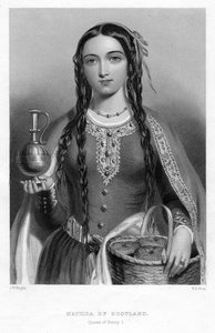 Matilda da Escócia, rainha de Henrique I, c1850s