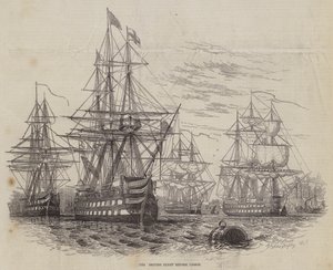 A frota britânica antes de Lisboa