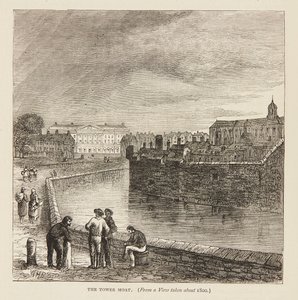 O fosso em cerca de 1800 de William Henry Prior
