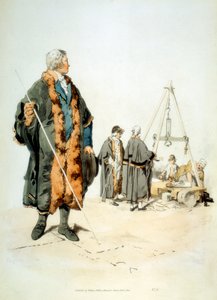 Membro do Inquérito de Wardmote de Londres em traje oficial, 1808 de William Henry Pyne