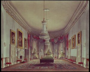 A sala de jantar, Frogmore de &39;Royal Residences&39; de Pyne, 1818 de William Henry Pyne