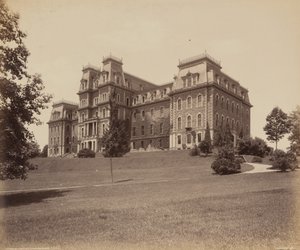 Easton, Pardee Hall, Lafayette College, c. 1895 (foto) de William Herman Rau