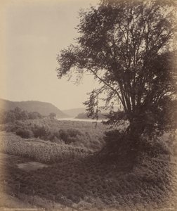 Susquehanna pitoresco, perto de Laceyville, c. 1895 (foto)