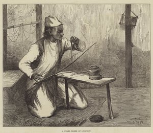 Um perfurador da pérola de Lucknow
