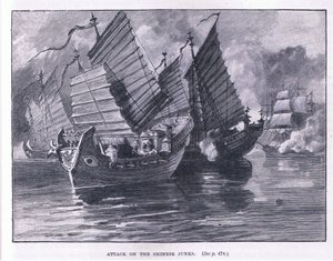 Ataque aos juncos chineses em 1841